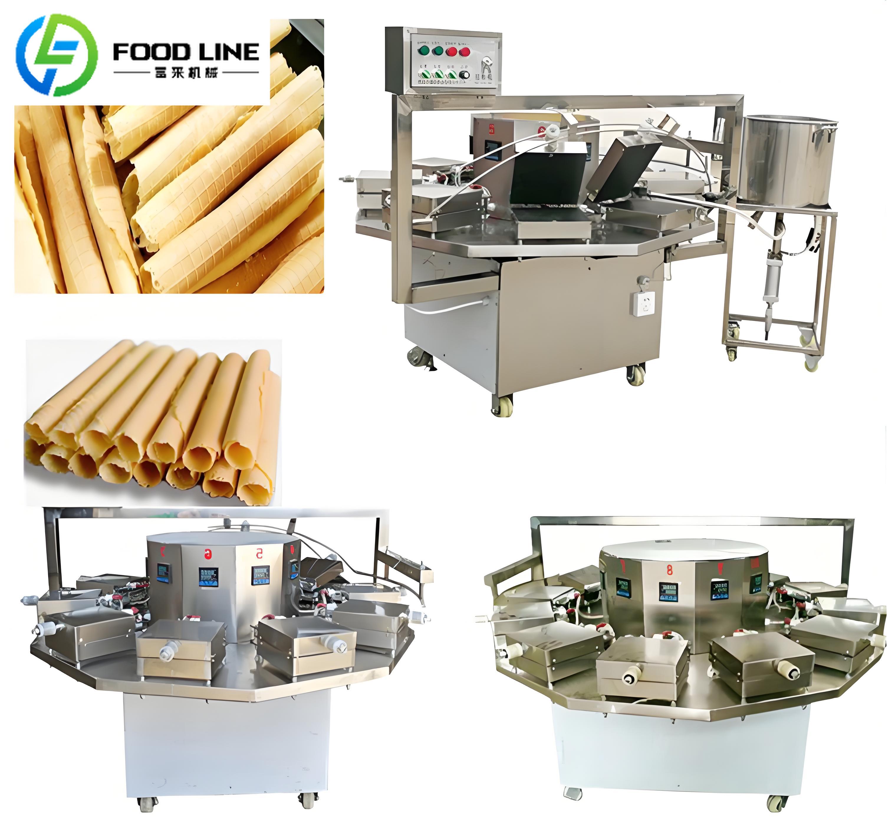Food Snacks Making Machine - Machine à faire des rouleaux aux