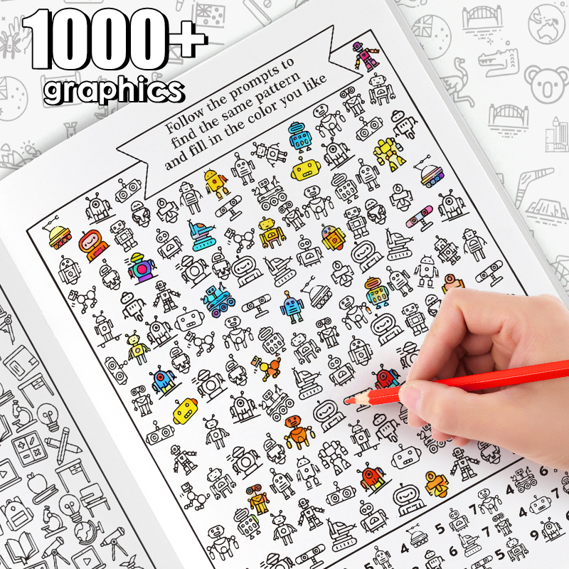 Food Snacks Coloring Book - Livre interactif avec des motifs cachés
