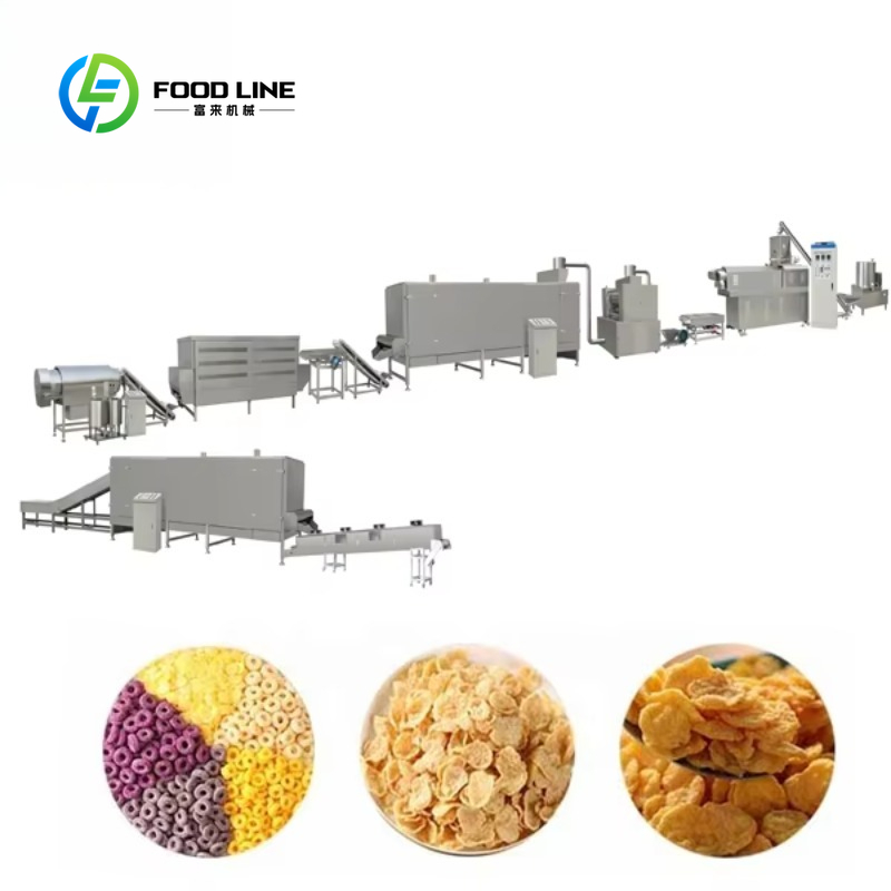 Food Snacks Making Machine - Machine automatique de fabrication de flocons