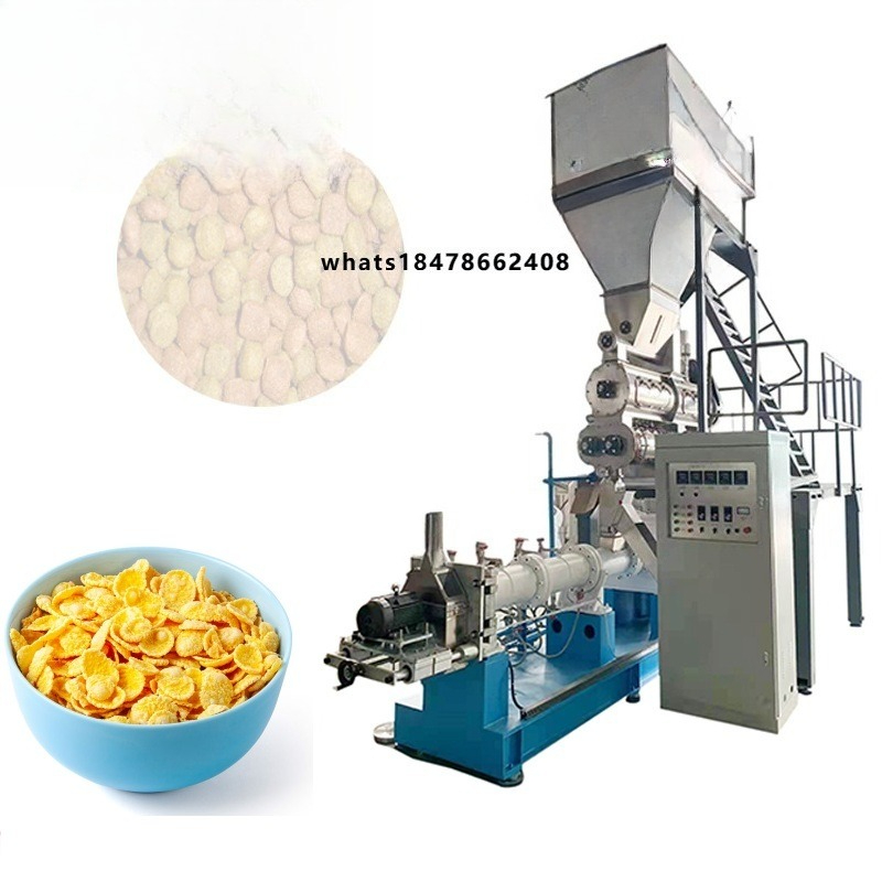 Food Snacks Making Machine - Chaîne de production de céréales de