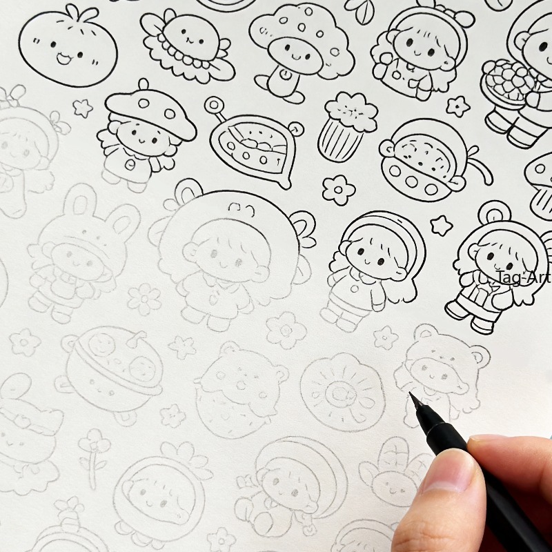 Livre d'images pour soulager l - Food Snacks Coloring Book avis et prix