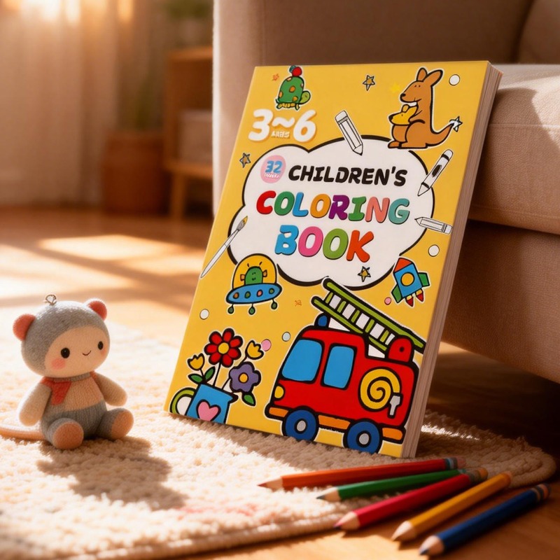 Livre de coloriage pour enfant - Food Snacks Coloring Book avis et prix